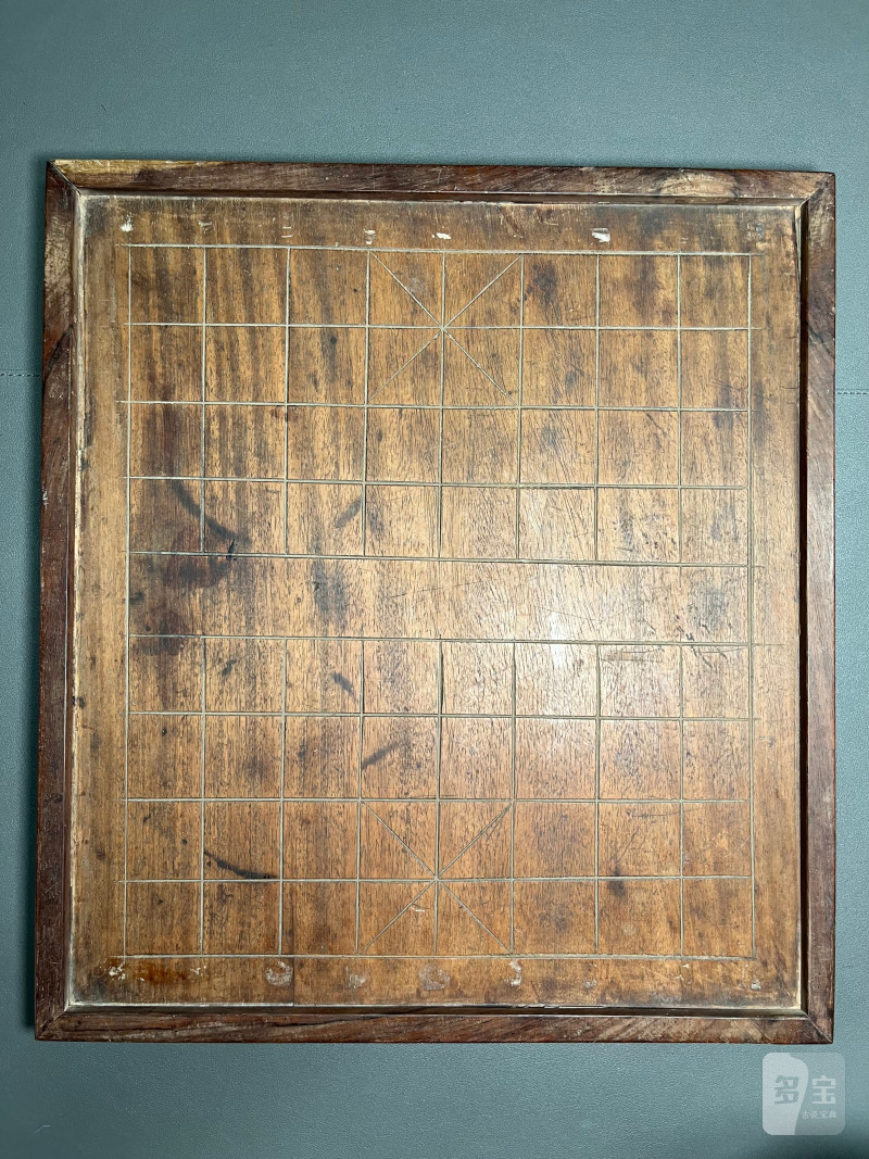 清 硬木龙纹象棋盘 - 图4